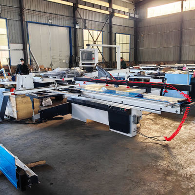 Industrielle CNC-Präzisionsholzschneidende Schiebetischsäge mit Horizontal-Stil
