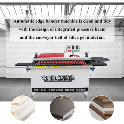 Kantenversiegelungsmaschine Einfache Steuerung Langlebigkeit Automatische Hochgeschwindigkeitsmaschine Kleine Kantenbandmaschine