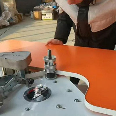 Luftdruck 0,5-0,8Mpa Berührungsbildschirm Klapparm Randbandmaschine Einfache Bedienung