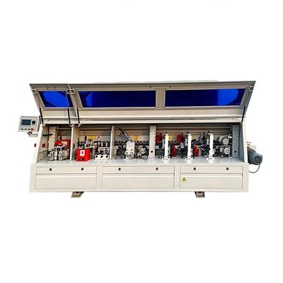 440 V-MDF-Brandbandmaschine für Holzmöbel Vollautomatische Holzbearbeitung