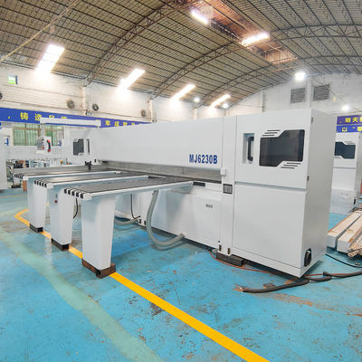 3800 KG MJ6230B CNC Horizontale automatische Holzbearbeitung Balkensäge zum Schneiden von Holzplatten