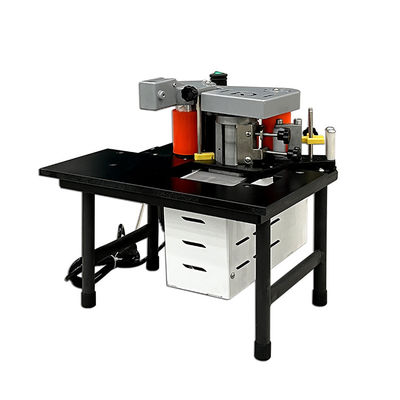 PVC-Kurv- und Gerade-Mini-Portable Edge Bander Manuelle Randbandmaschine