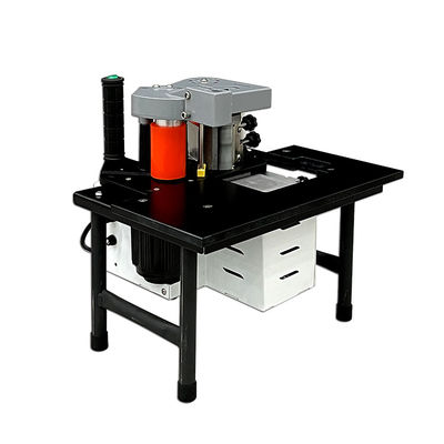 PVC-Kurv- und Gerade-Mini-Portable Edge Bander Manuelle Randbandmaschine