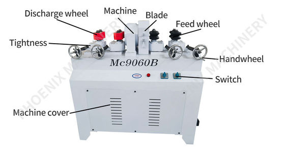 15-60 mm Verarbeitungsdurchmesser MC9060B Holzstäbchenmaschine zur Möbeldekoration