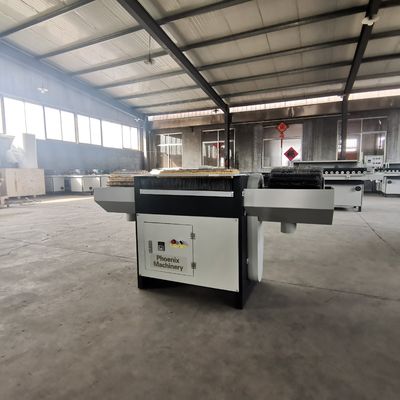 1.5kW Power Drum Brush Sander für das Schleifen von Melaminplatten in der Möbelproduktion