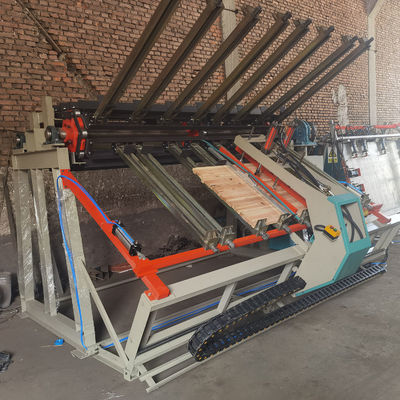 MY2600A-8 Holzbearbeitung Massivholzblockplatte Pneumatische hydraulische Rotationsklemmpressmaschine
