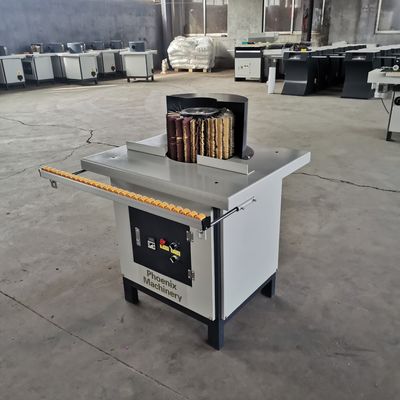 0.75kW Leistung Holzbearbeitung Kleines manuelles elektrisches Heben Trommel Bürste Schleifsand