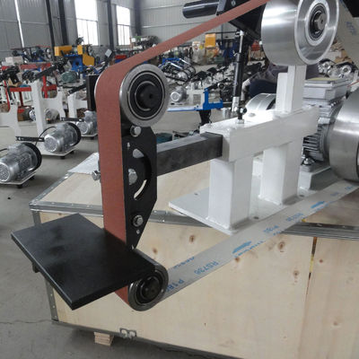 PMS2100 Automatische Schreibtischmaschine Kleines Metall Sandband Maschine Gürtel Schleifmaschine mit 1