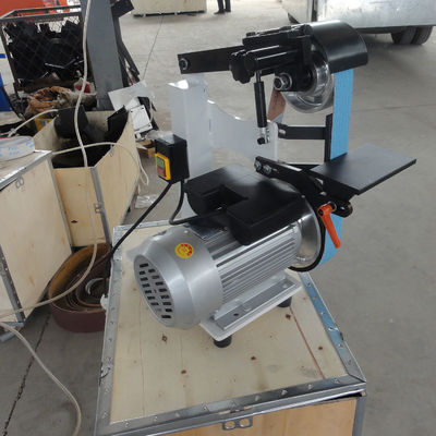 PMS1200 Multifunktionale vertikale Mini-Metallgürtel-Sandmaschine mit einem Gewicht von 39 kg