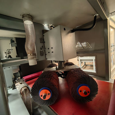 Leistungsstarke 800 mm automatische Metallschleifmaschine mit 7,5 kW*2 Leistung
