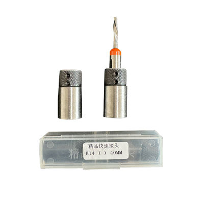 Hochpräzisions-Schnellauslösungs-Kollett-Schläger-Adapter für kleine Bohrlöcher. 10 mm Bohrbits
