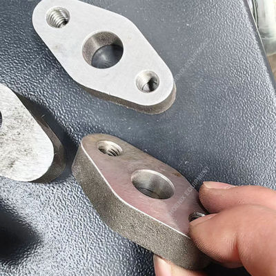 Eisenplatten Rost entfernen Schlacke Schleifmaschine