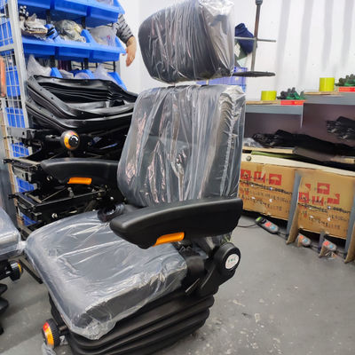 Fahrersitz für Maschinenfahrzeuge mit PVC-Material und Dreigang-Kopfhähnchenregelung