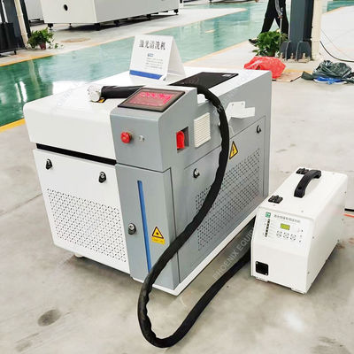 Präzisionsschweißen Handheld-Faser-Schweißmaschine mit 1500W Düsen-Gun Kit