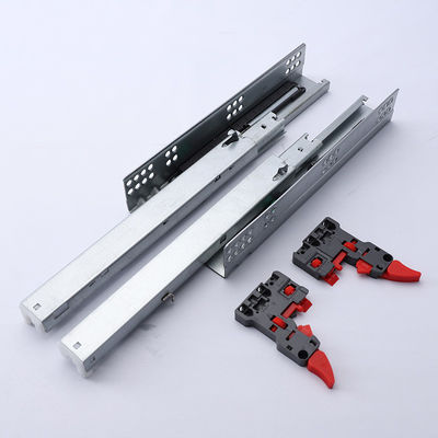 Postverpackung und Hardware Zubehör Drei-Sektion-Full-Pull-out-Track-Schublade-Slide