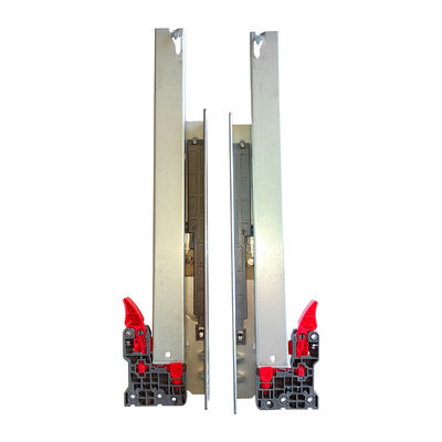 370mm Min Schranktiefe Schranktasche Tiefste Rückprall 3-fach versteckte Gleisbahn 303BF-350