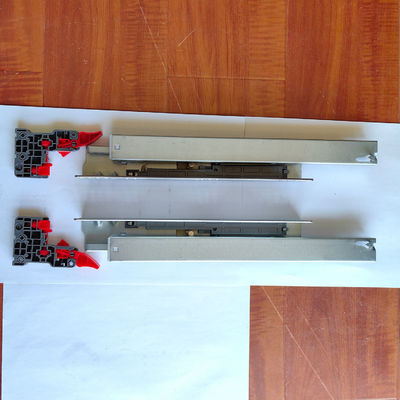 370mm Min Schranktiefe Schranktasche Tiefste Rückprall 3-fach versteckte Gleisbahn 303BF-350