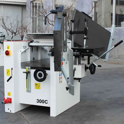 300C Holzbearbeitung Kombinationsmaschine Oberflächenplaner Holz Dicke Mortierungsfunktion
