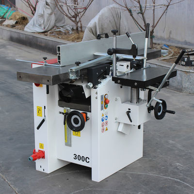 300C Holzbearbeitung Kombinationsmaschine Oberflächenplaner Holz Dicke Mortierungsfunktion