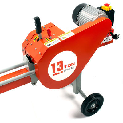 Horizontale 13-Tonnen elektrische Baumstammspalter ideal für die kleine Holzspaltung zu Hause