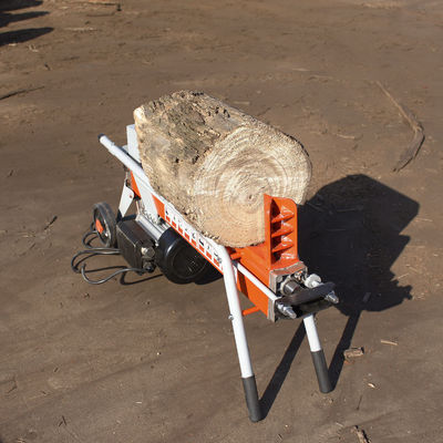 Elektrische Holzspalter 8 Tonnen mobiler Holzspalter für Heimspalter Durchmesser 50-400 mm
