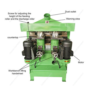 400 mm Dicke Einfache 4-seitige Planer Formen Kombinationsplaner für Holzwettbewerb