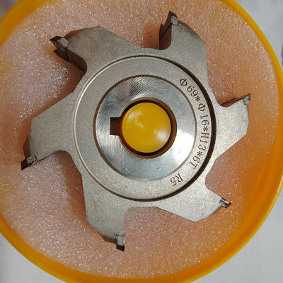 KDT Randbandmaschine Teil Sechs Blade Slot Holzfräsmaschine für MDF-Holzplatten