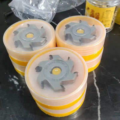 KDT Randbandmaschine Teil Sechs Blade Slot Holzfräsmaschine für MDF-Holzplatten