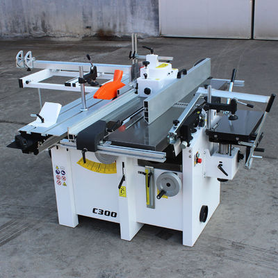 C300 Holzbearbeitung Kombinierte Maschine Planer Dickenmaschine Cutterblock Drehgeschwindigkeit 5700r.p.m.