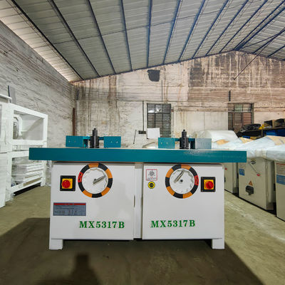 Holzbearbeitungsmaschinen MX5317 Doppelachs-Fräsmaschine für und Schneidhöhe 0-120mm