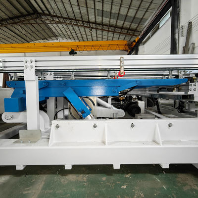 Spannung 380V/50Hz/3P Glasdoppelkantelarmmaschine zum Schleifen und Polieren bei 1-8m/min