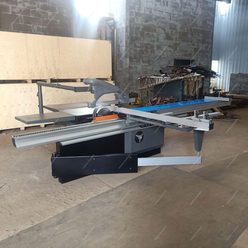 Elektrische Aufzugssäge für 3200 mm Max. Werkstücklänge und 120 mm Scoring Saw Blade