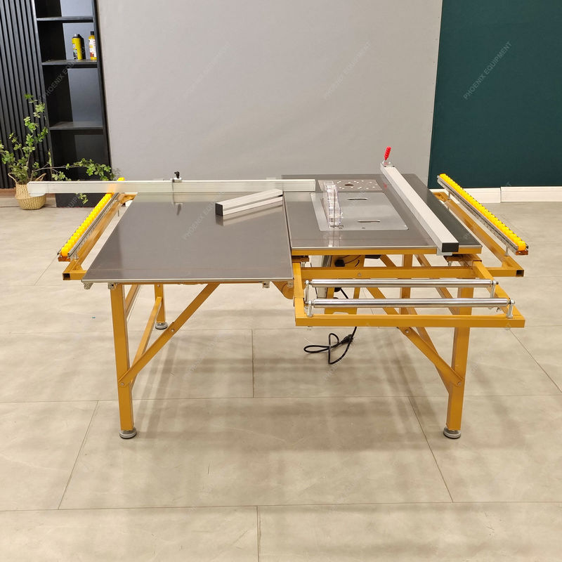 80 KG PDMJ16 Schiebetisch-Platte Säge für Präzisionsholzbasierte Platten Sperrholzschneiden