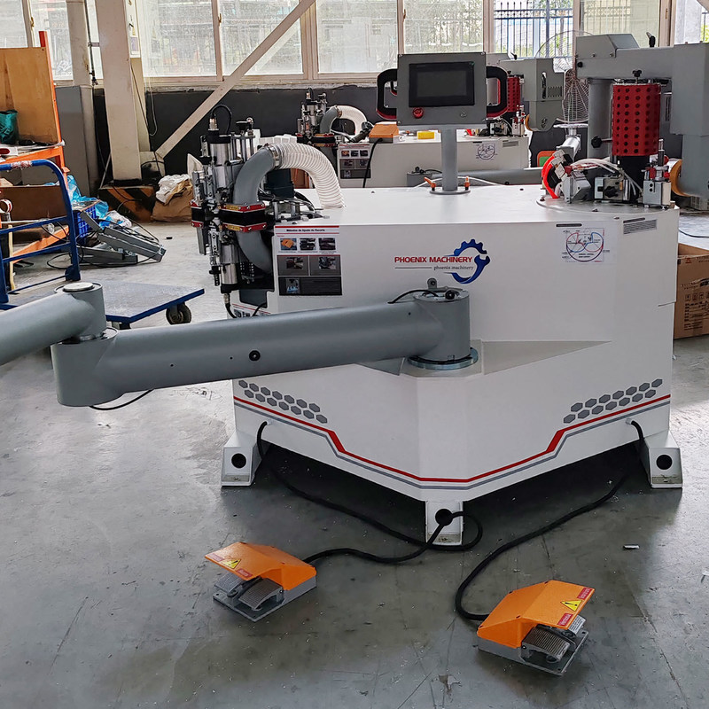 KN-700-3 All-in-One-Kantenbandmaschine mit lasergelenktem Trimmen und 150 mm Staubsauger
