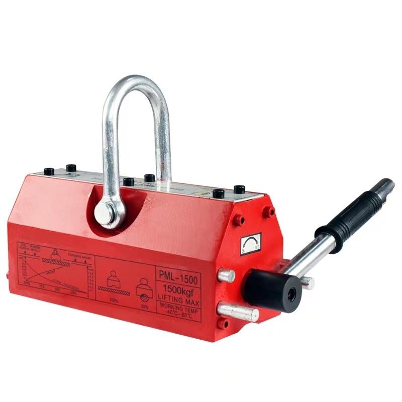 20 kg Max Spannung Industrieller Permanenter Boule Magnet Magnetischer Heber für Runde Stahlplatte