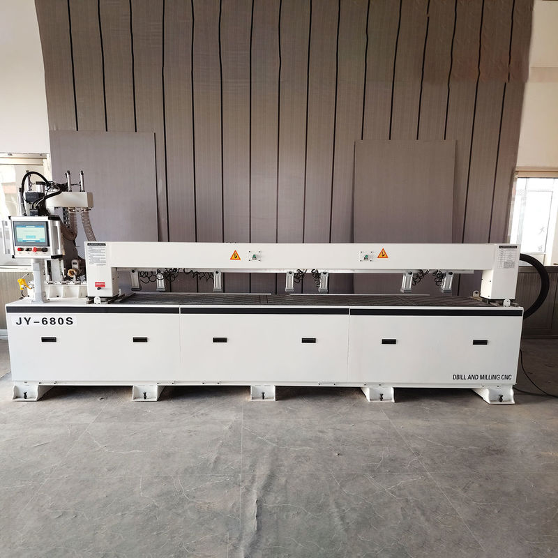 Luftdruck 0,6Mpa Holzfräsen CNC Handgrifflos Schrank Integriertes Verarbeitungszentrum für Türen Wandschränke