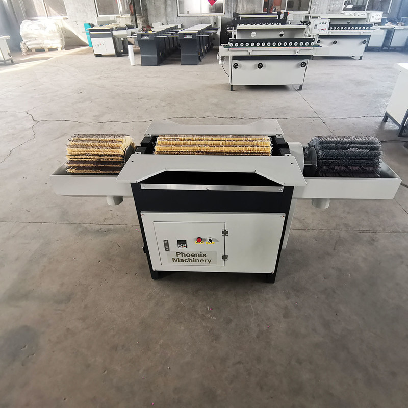 Dreiroller Trommel Bürste Sandmaschine für Möbel Horizontale Bürsten Sandmaschine