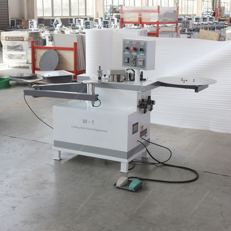 100,8 m/min Panel-Zuführgeschwindigkeit W-1 Automatische Kurvenrandbandmaschine für Büromöbel