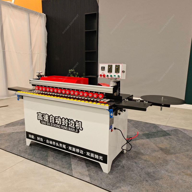 PD02 Portable Table Automatic Edge Banding Machine für die Mini-Holzbearbeitung mit Melamin-PVC