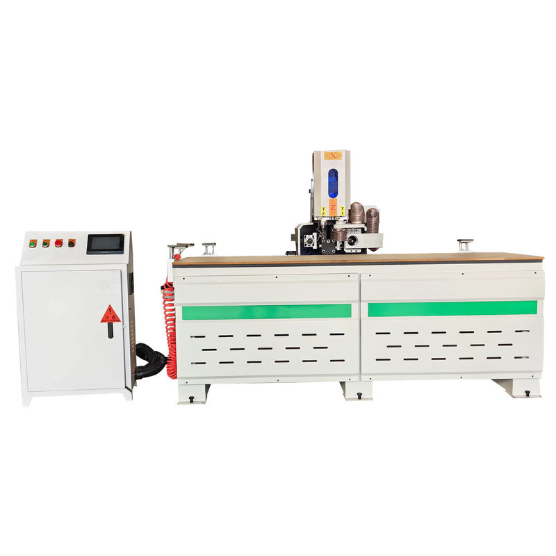 Einfache Bedienung CNC-Türloch-Slotting-Maschine zum Öffnen und Schließen von Holztüren