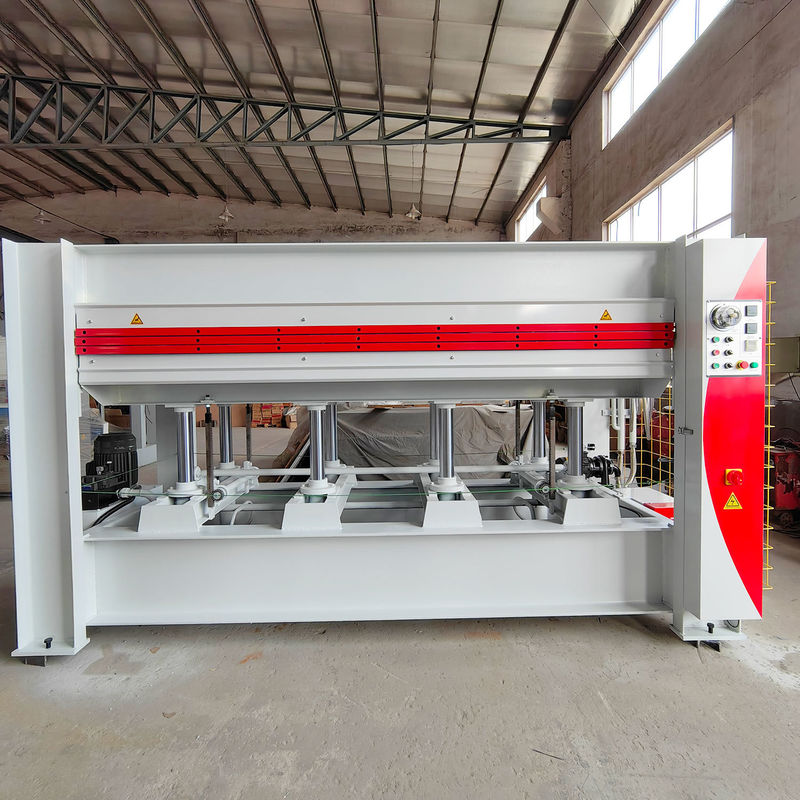2-Schicht 120 Tonnen Holzbearbeitung Hydraulische Heißpresse mit elektrischer Heizung und thermischem Öl