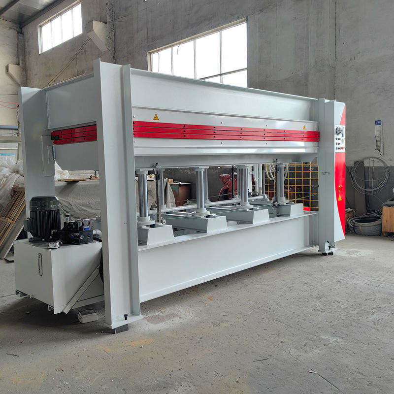 PH120 2-schichtige automatische hydraulische Heißpresse für Türen 120 T Gesamtdruck