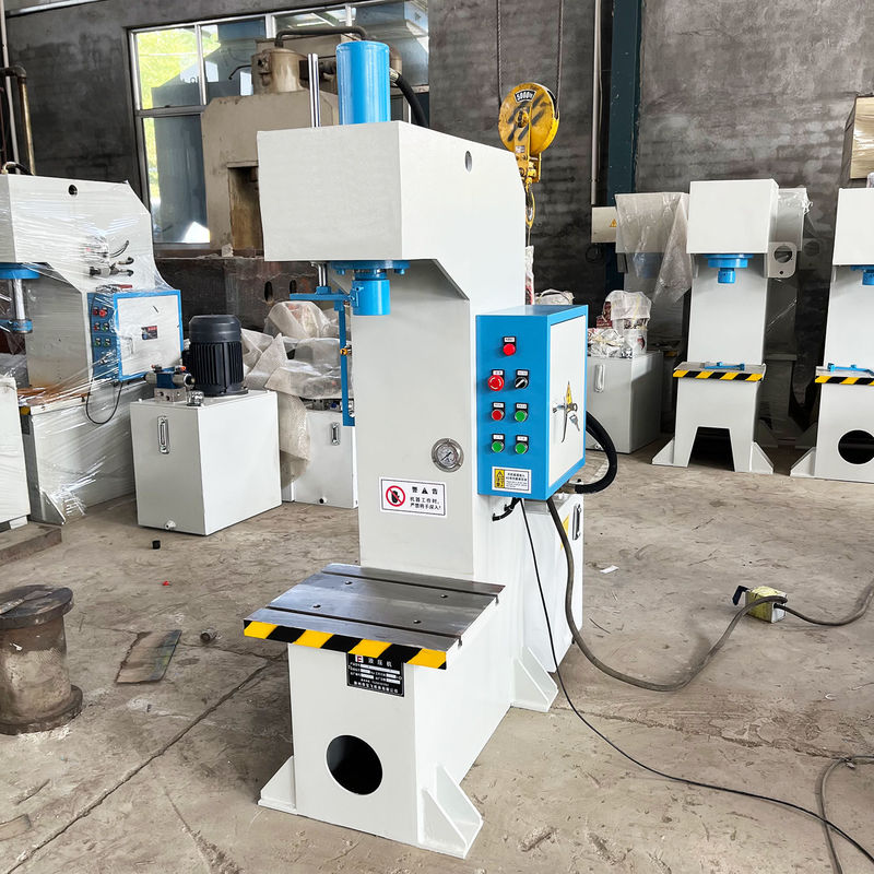 4kW Kleine 10-Tonnen-Einarm-Hydraulikpressmaschine zum Geradigen und Streichen