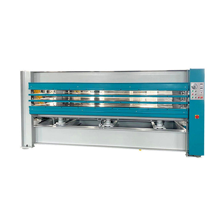 Baustoffgeschäfte MDF Melamin Tür Hautmachmaschine Hydraulik Heißpresse Maschine