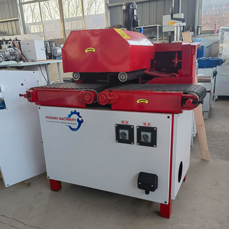 0-8 m/min Blaue Multi-Blade Rip Saw Machine für schnelle und präzise Schnitte