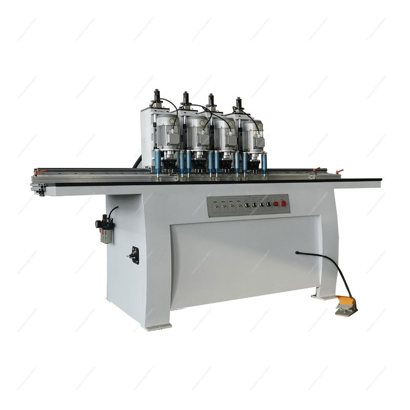 CNC-Normal Holzbearbeitung Locator Holz 4 Kopf Bohrbank Drehmaschine Bohrfräsmaschine