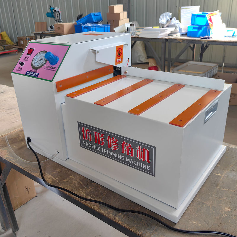 PF30 Kleinprofil-Schneidmaschine für Panelmöbel Holz Ecke Rundung Rand Band
