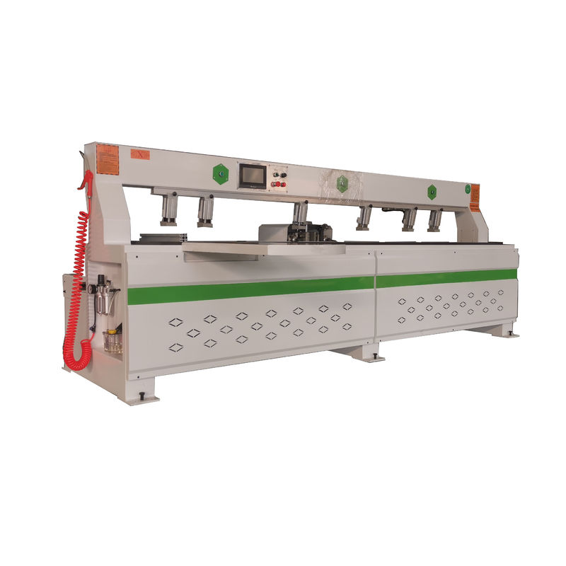 900 KG Gewicht Horizontale Doppelspindel CNC-Seitenlochbohrmaschine zur Holzbearbeitung