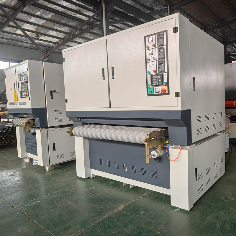 280 mm Min. Arbeitslänge Voll-Automatische Doppelseitige Holzbearbeitung Sander Automatische Qualität