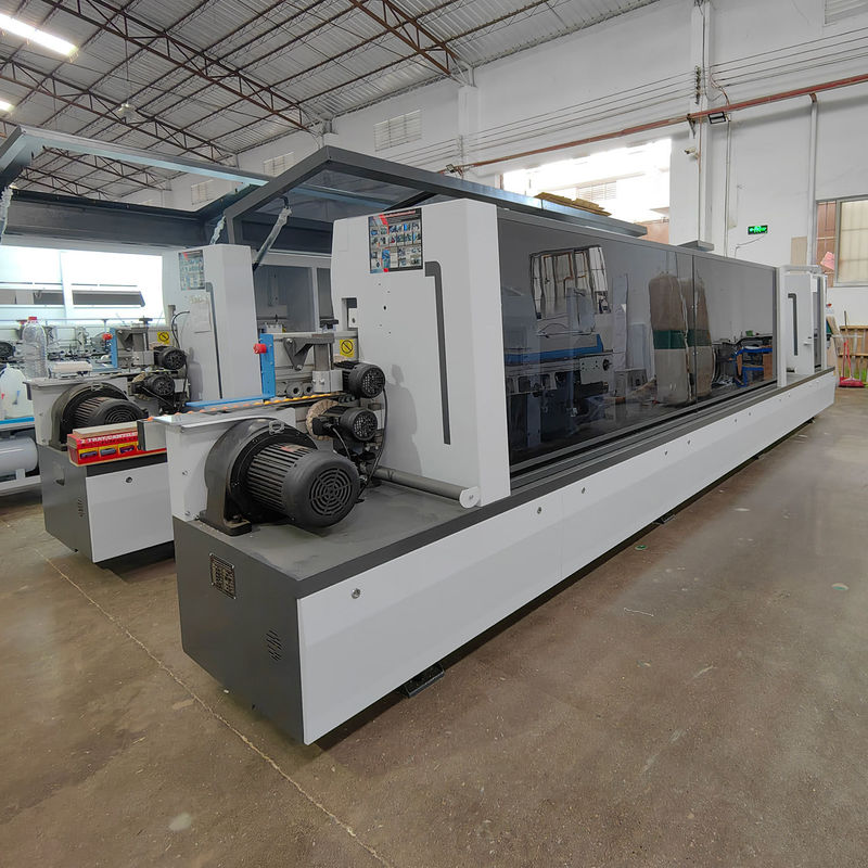8 Funktionen Automatische Randbandmaschine für 0,4-3 mm Randdicke und 0,6 MPa Druck